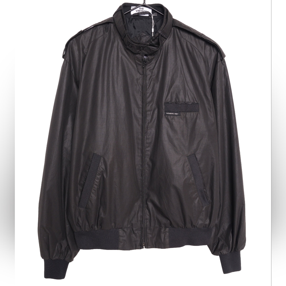 Member's Only Bomber Black Jacket from The Superman & Lois TV Series Wardrobe